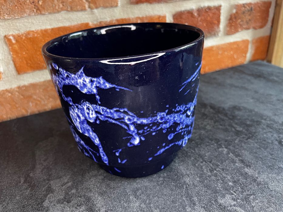 Ceramiczna donica osłonka Marei. Stara ceramika West Germany.