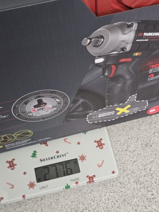 Chave de Impacto Parkside 12V Brushless