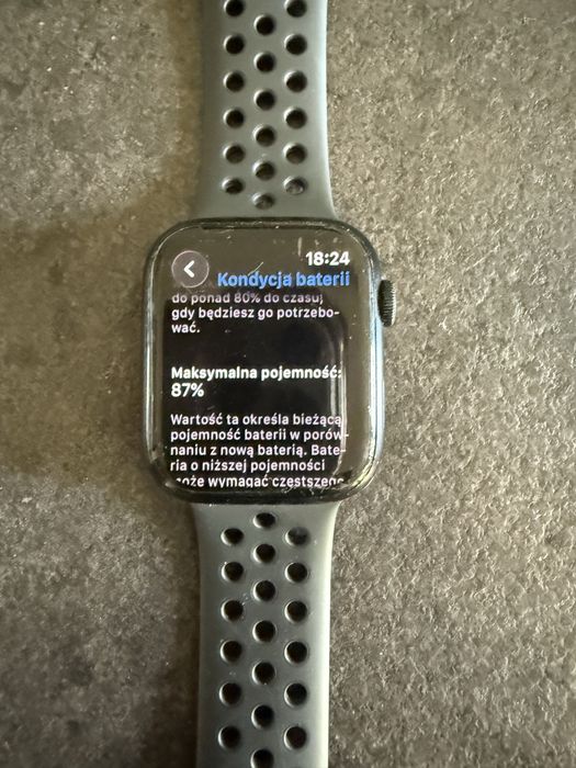 Sprzedam Apple Watch Series 7 Nike 45mm (GPS + Cellular)