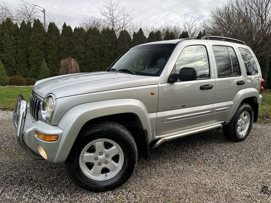 JEEP LIBERTY KJ 3.7 V6 210PS 4x4 Klima Skóra 159Tys Hak ALU 16 WZÓR !