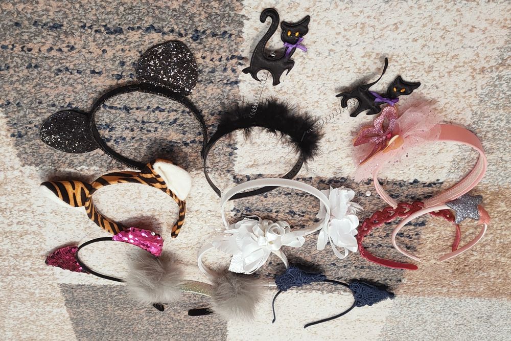 Dziewczęce opaski do włosów