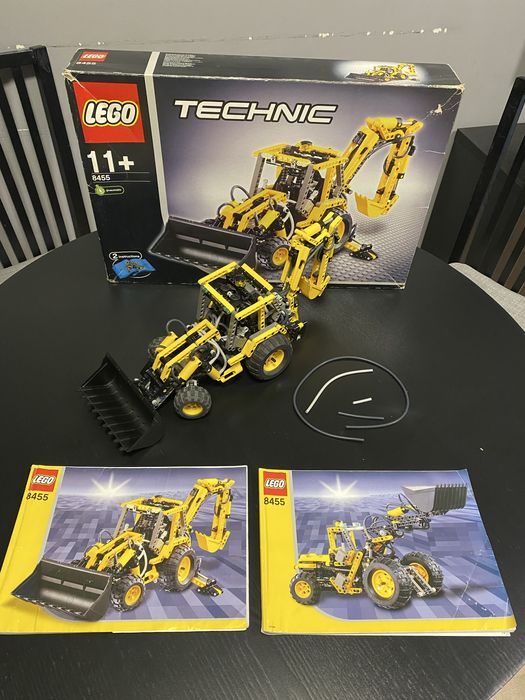 LEGO 8455 - Back-hoe Loader 100% komplet i sprawna Wrocław.