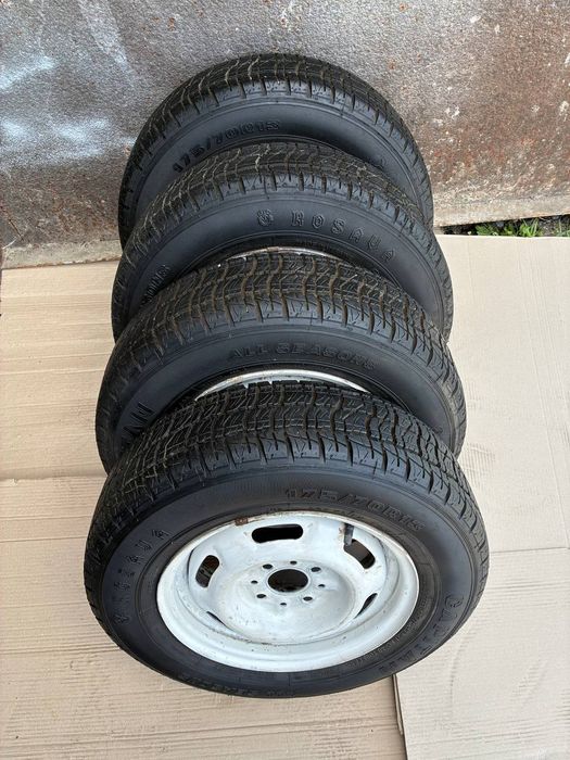 Продам колеса зима NEW R13 4x98 как новые диски ВАЗ шины калина Жигули 175/70 зимняя резина шины самара классика 4 98 4/98 4*98 175 70