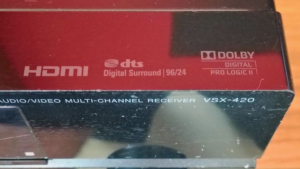 Sistema home cinema Pioneer vsx 420