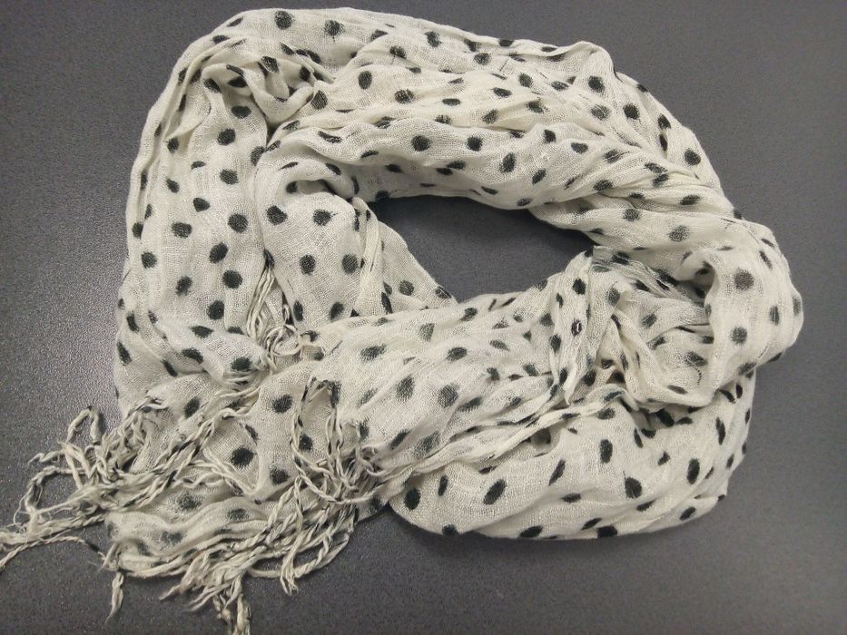 Szal apaszka z lnem