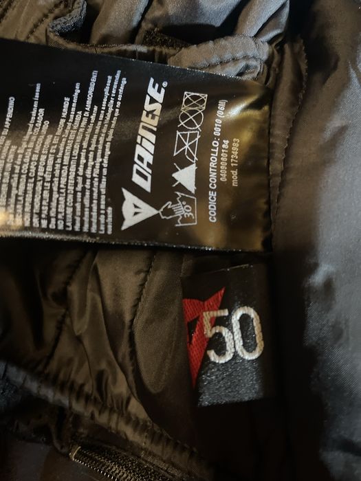 Мотокуртка Dainese текстиль шкіра р.М (50)