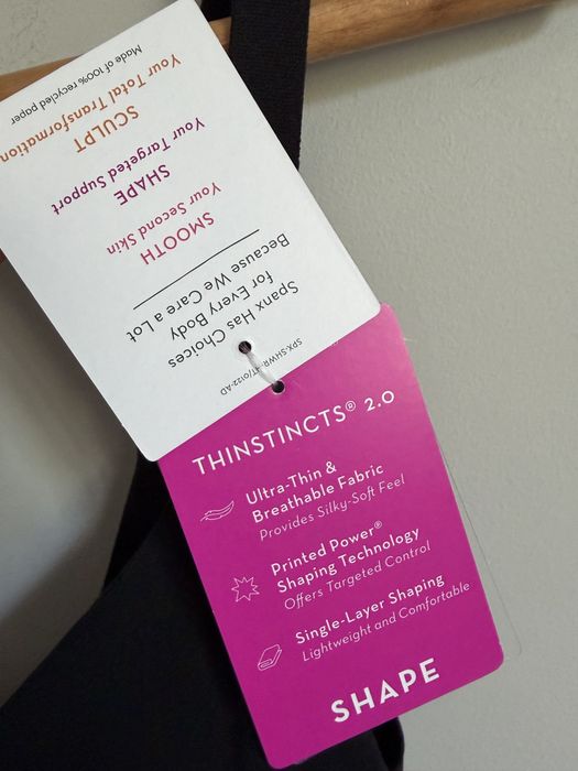 SPANX Thinstincts 2.0 Body  modelujące Shape S Nowe z metką