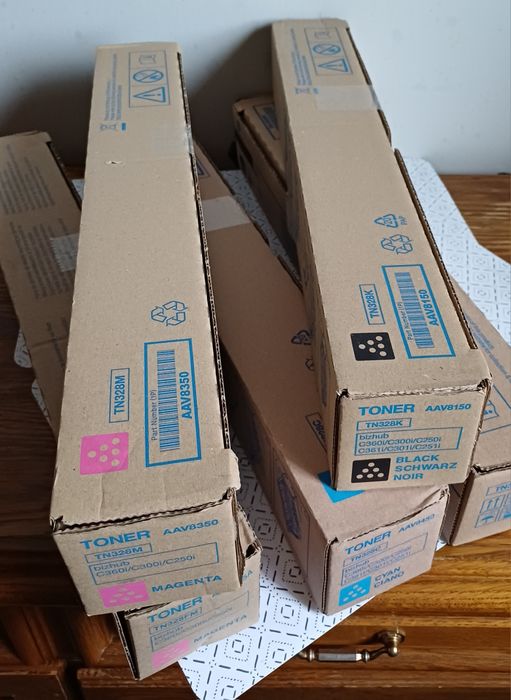 Тонер Konica Minolta TN328K, TN328C, TN328M i TN328FM