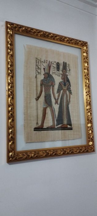 Quadro egípcio como novo