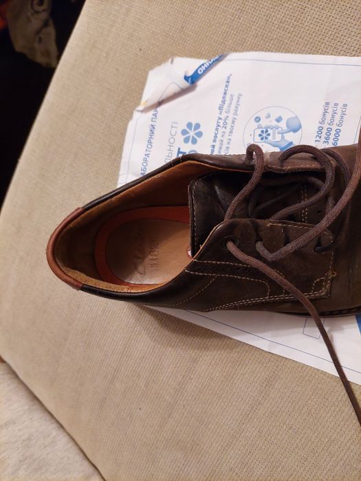 Чоловічі туфлі Clarks