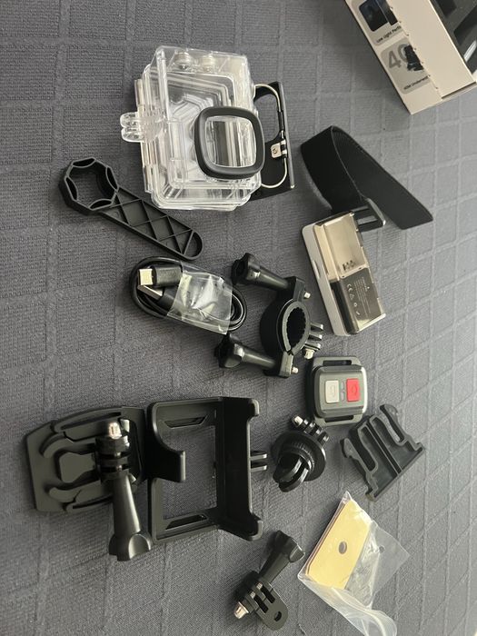 Action Cam A16 4K 60FPS – Nova na Caixa – 48MP – WiFi – À Prova de Água