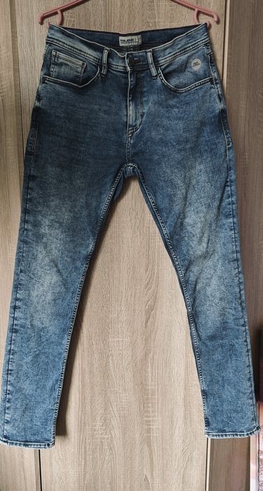 Spodnie jeansowe młodzieżowe męskie dostawa gratis