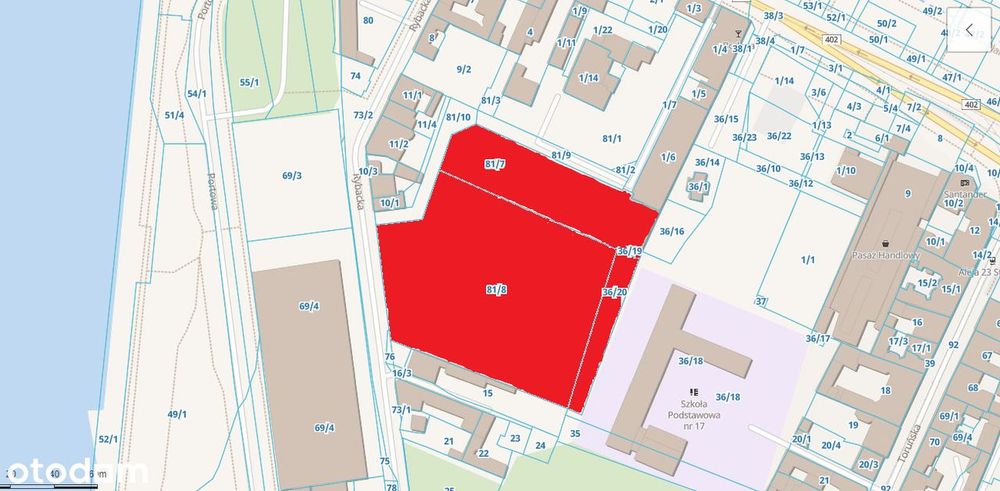 Grudziądz nad Wisłą – 10 964 m², ul. Rybacka, inwestycja