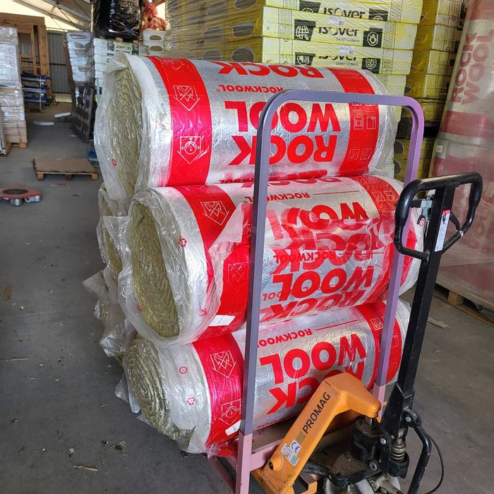 ROCKWOOL KLIMAFIX 20mm wełna izolacja 10m2 samoprzylepna ( 1 rolka)