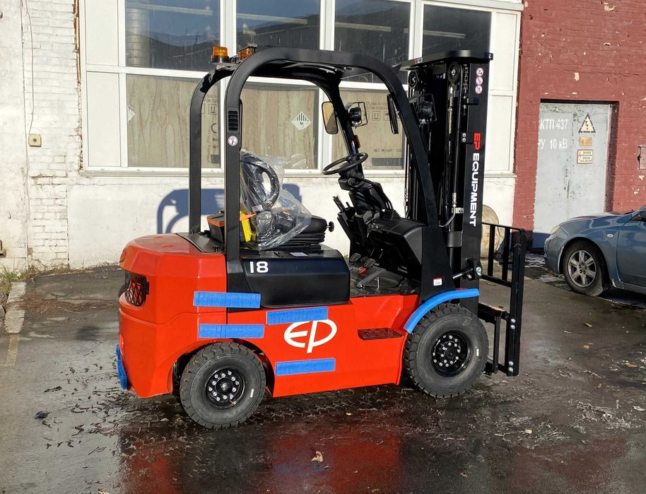 Новий вилочний навантажувач EP 18T8 1.8т/3м бок.зміщ 2025р гарантія 2р