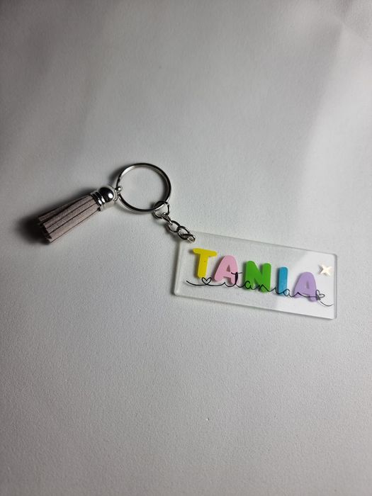 Porta chaves com nomes