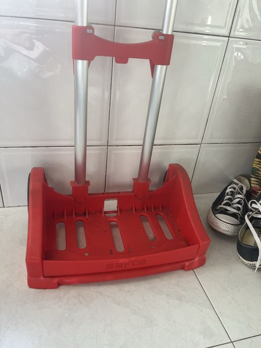 Carrinho transporte mochila