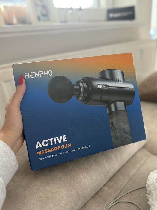 RENPHO pistolet do masażu miesni glebokich RP-GM171-N1  ultracichy NOWY  usb C