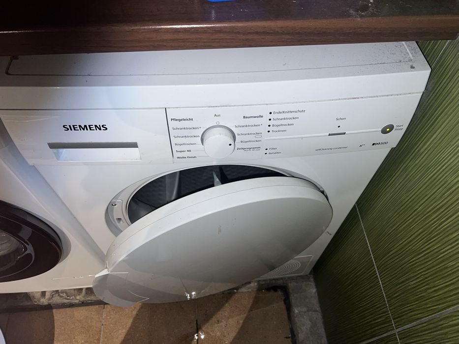 Suszarka  do prania,  ubran SIEMENS IQ 500 z pompa ciepla