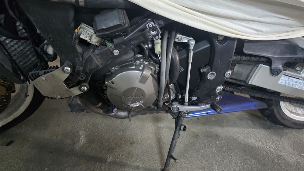 Cbr600rr acidentada