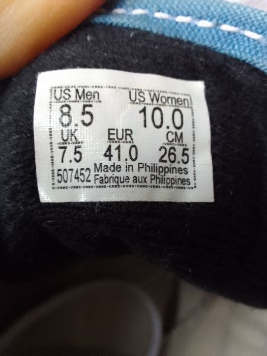 Кросівки  кеди VANS  4 1 розмір