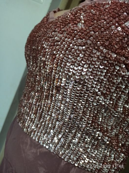 Kombinezon cekiny asos 40 kuloty cekiny culotte