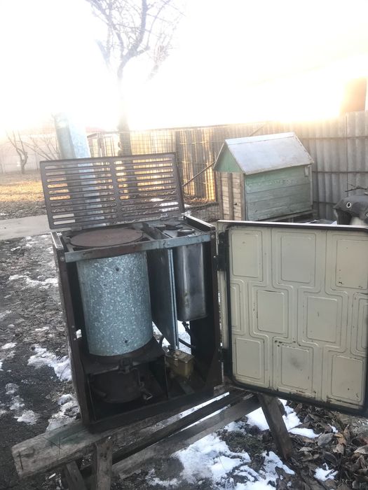 Обігрівач на солярці. Буржуйка на дизелі