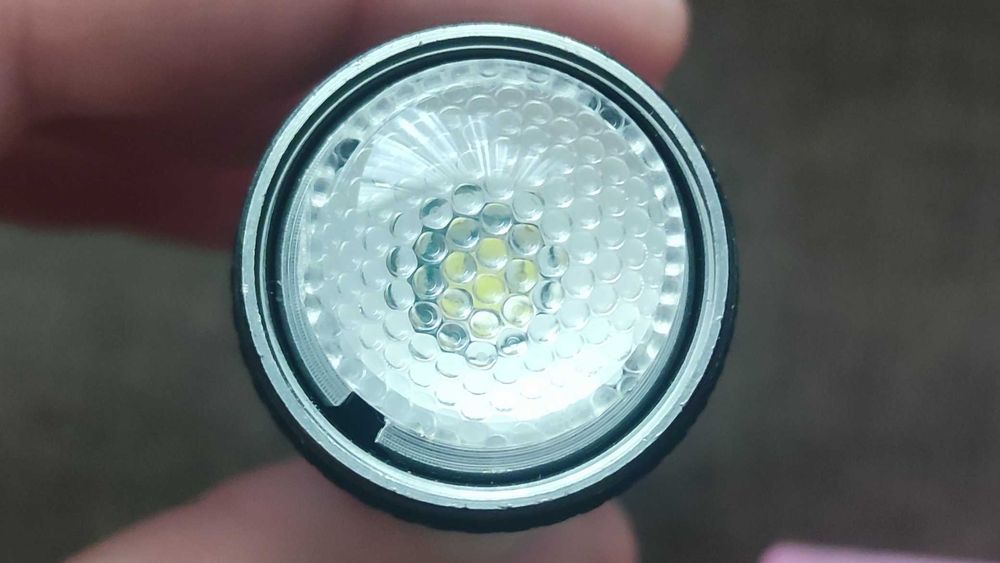 Тир линза оптика на фонарь 19.5 мм