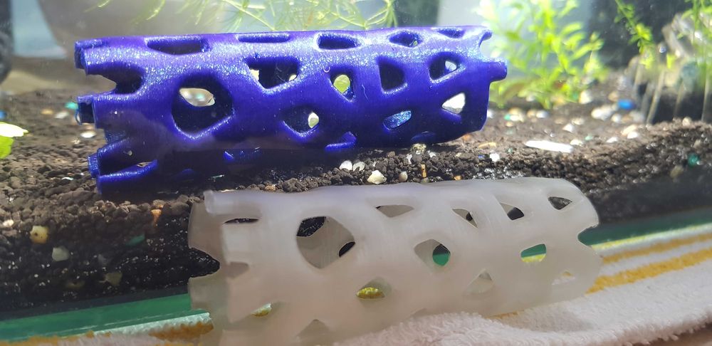 Rurka do krewetkarium, schronienie i ozdoba