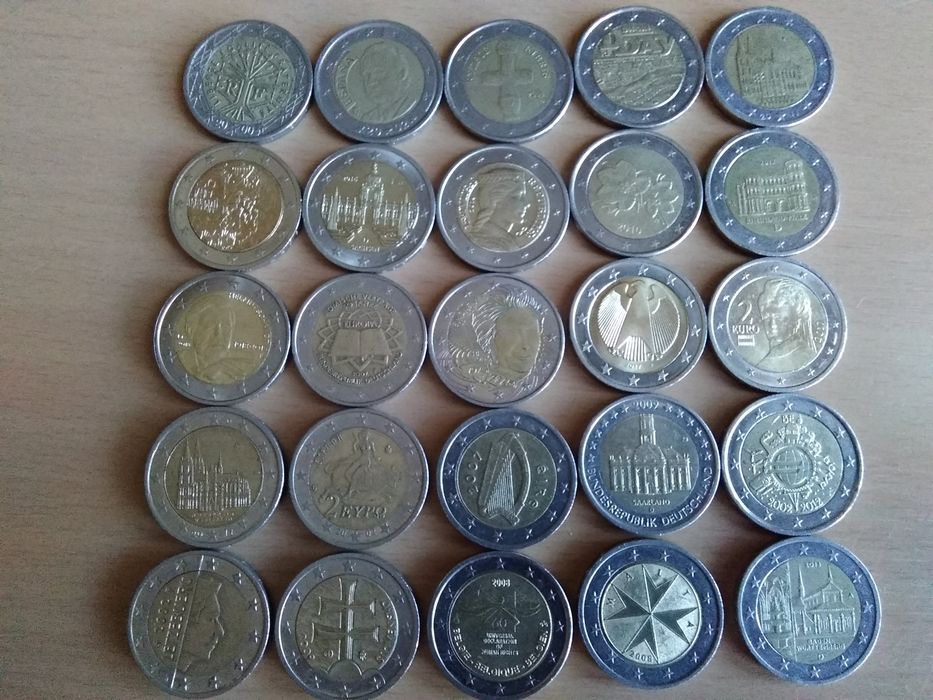 Sprzedam kolekcjonerskie monety euro