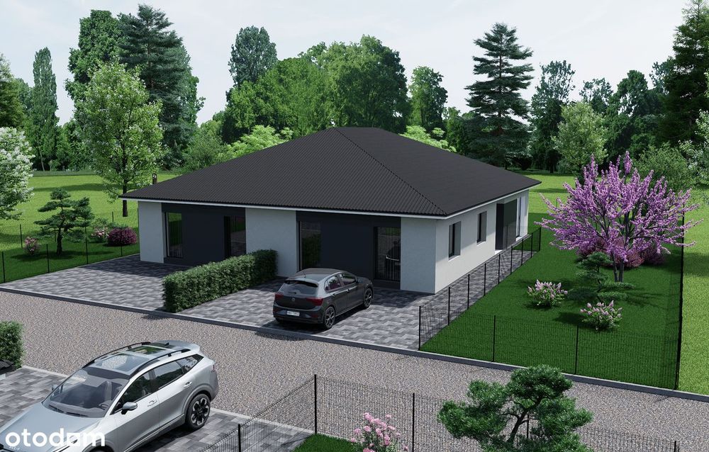 Nowy Parterowy Dom | Lokal Nr 2 - Działka 988 M²