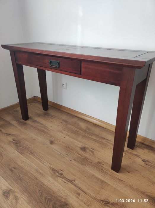 Konsola w stylu kolonialnym lite drewno