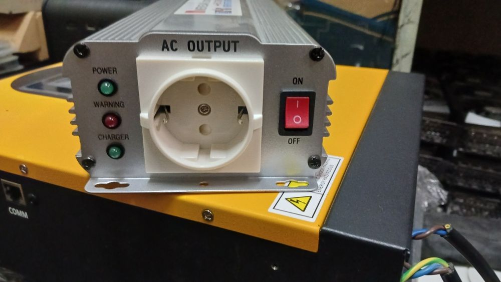 Mervesan инвертор с зарядкой на 600ватт.Зарядное устройство Mervesan