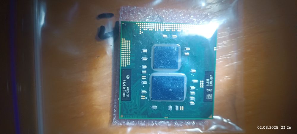 Процесор i5 520m. оперативна пам'ять 2gig