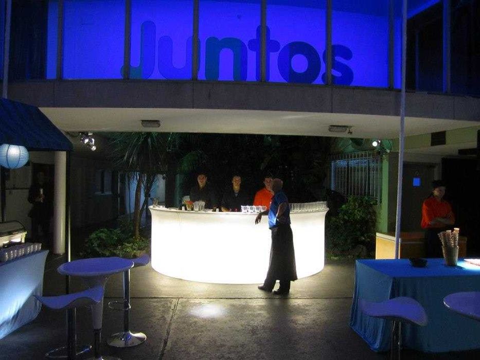 Mobiliario led varios balcões led