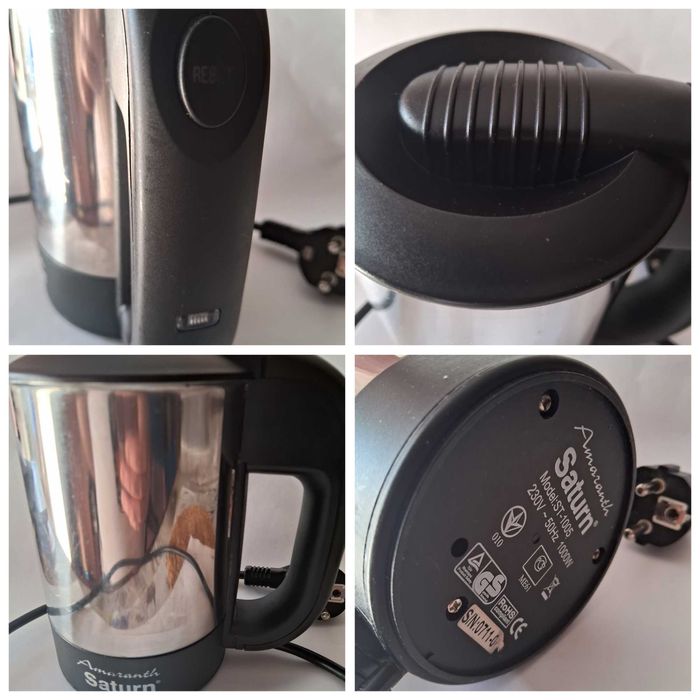 Дорожный электрический чайник Saturn ST-1005 0.5л