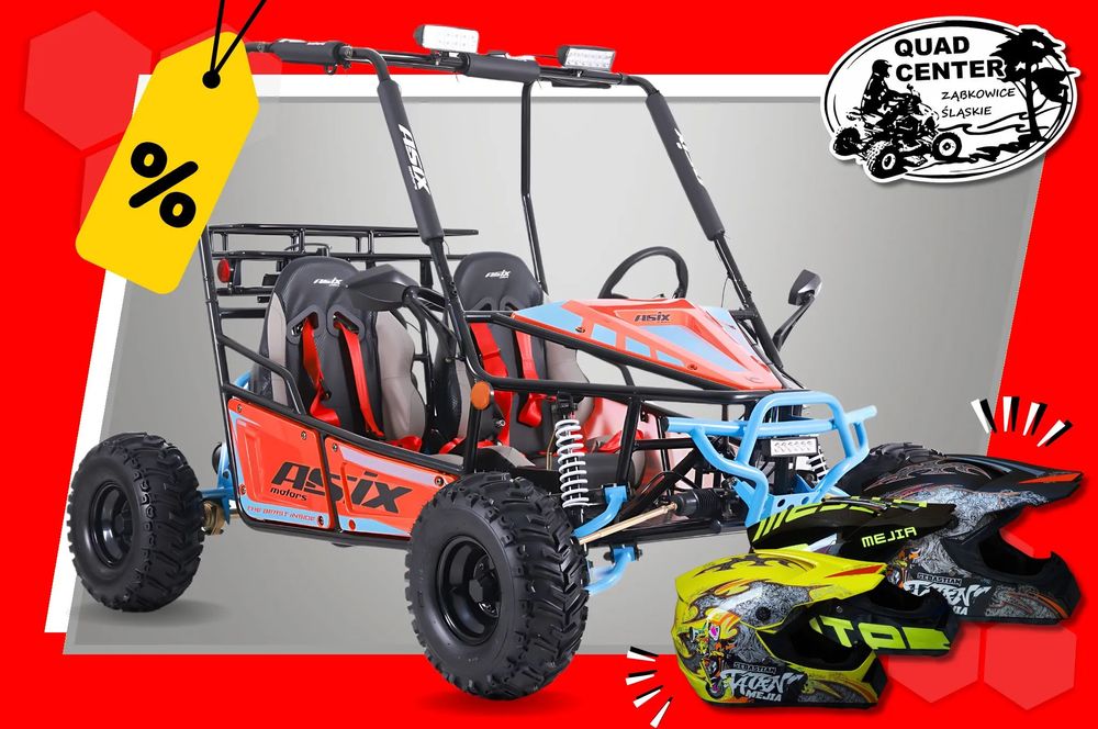 ASIX Inny Buggy Gokart UTV 125cc ASIX Półautomat El. Start Wsteczny Halogen LED