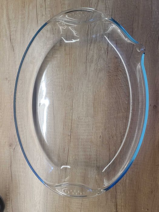 Скляна форма з решіткою Pyrex для випікання 30х42см