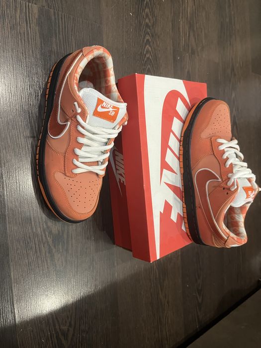 Кросовки Nike SB Dunk Low Concepts Orange Lobster