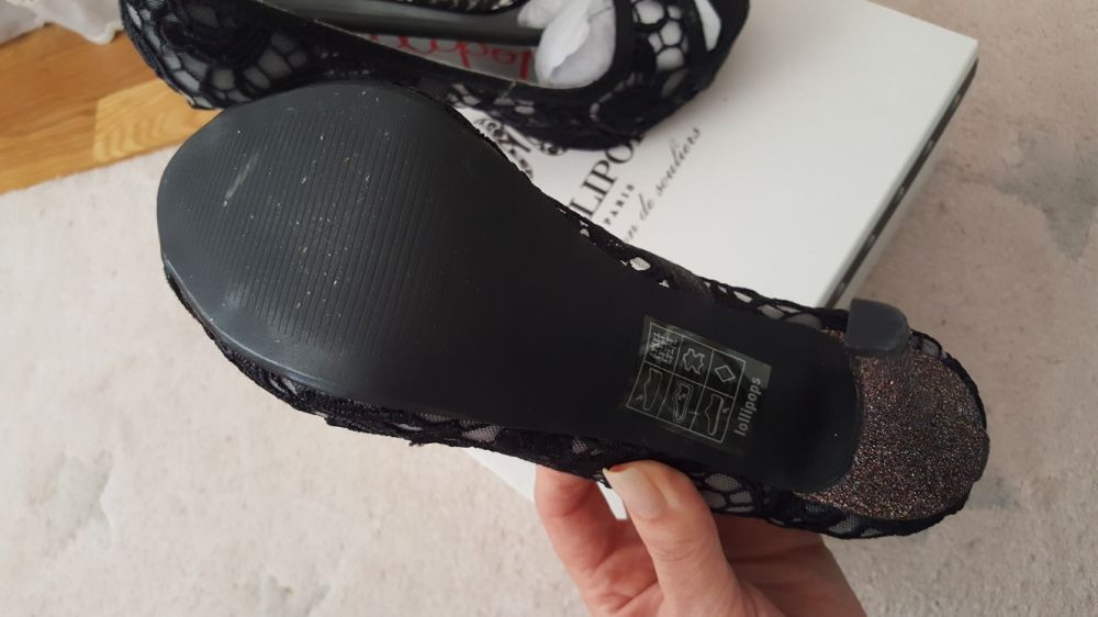 Lollipops Heeled Shoes with Glitter – New64564325765891122