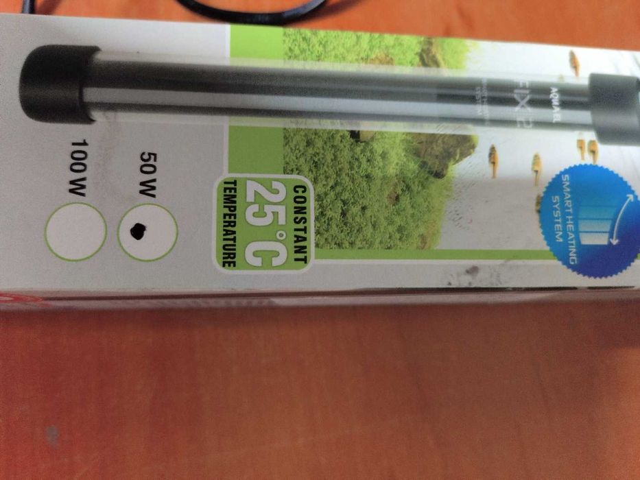Grzałka akwariowa AQUAEL FIX 2 50W inteligentna stała temp 25C