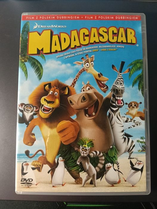 Madagaskar DVD . Pancerzyn • OLX.pl