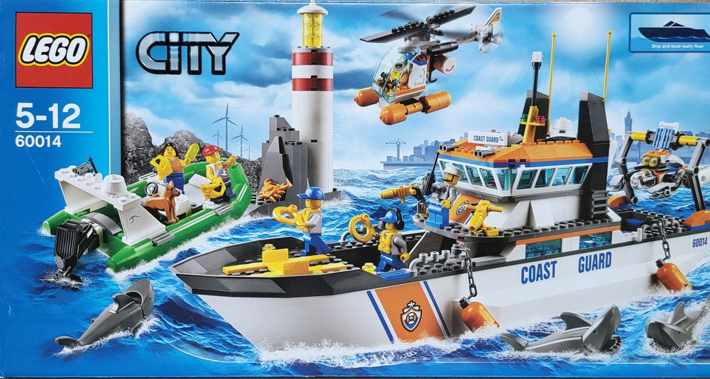 Lego city 60014 straż przybrzeżna