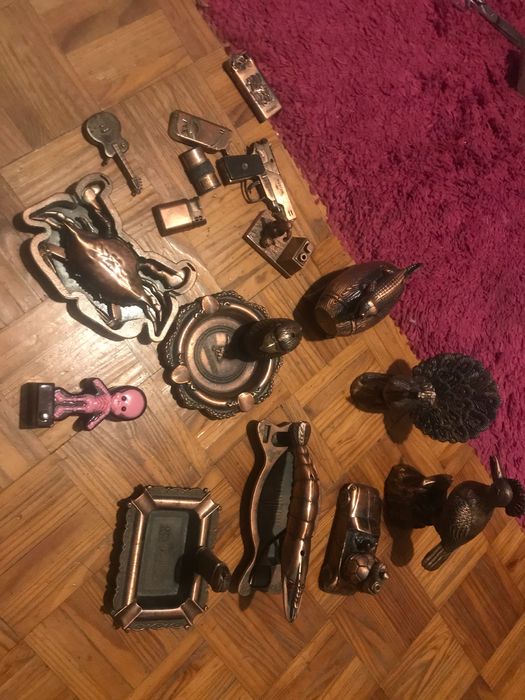 Lote isqueiros grandes para coleção