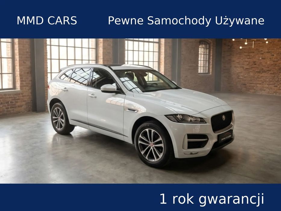 Jaguar F-Pace Rok Gwarancji Serwis Bezwypadkowy