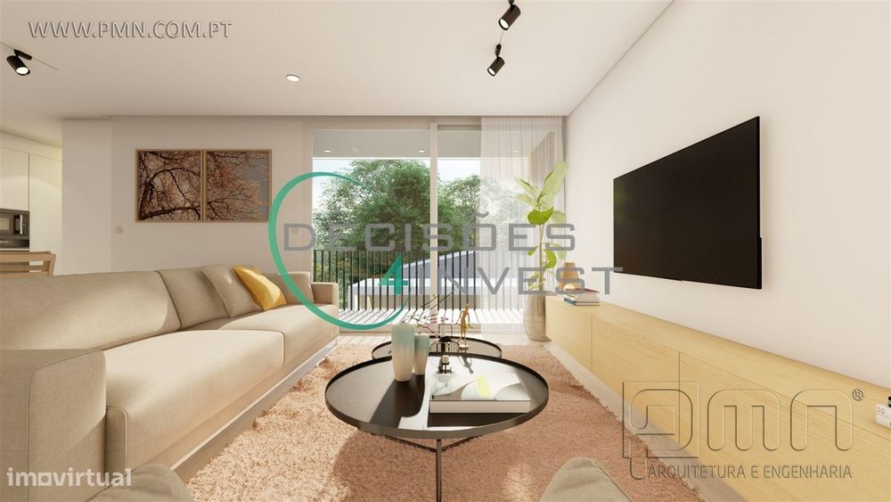 Apartamento T2 em condomínio fechado, com piscina aquecida | Albergari