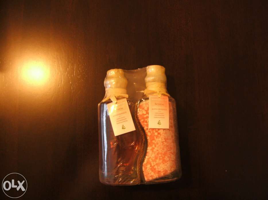 Crystais e essencias de banho