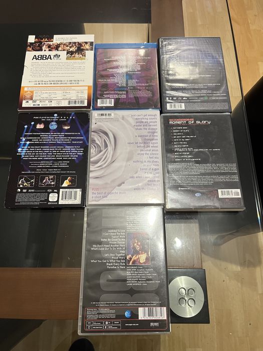 DVD música como novos