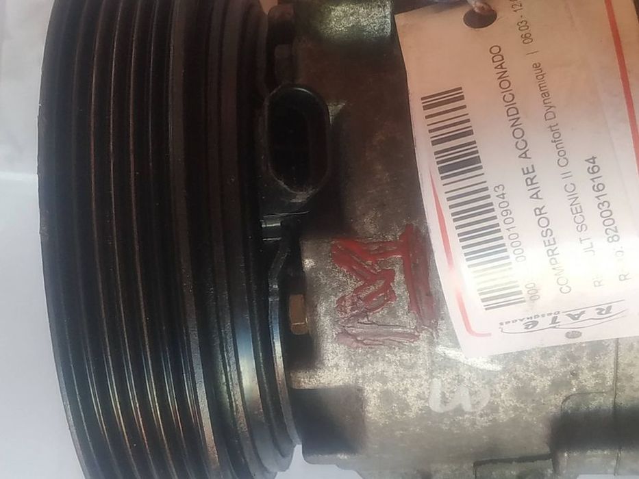 COMPRESSOR AR CONDICIONADO RENAULT SCÉNIC II 2003 -8200316164