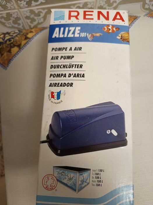 Bomba de ar ajustável para aquário